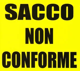 Sacco non conforme